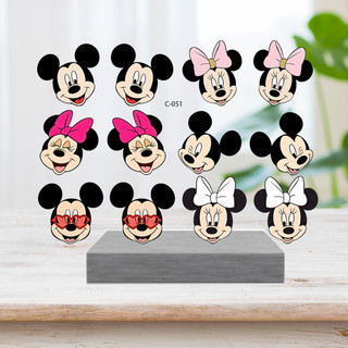 Sticker 5D Mickey Dán Móng (Mẫu Tay & Chân) Mẫu Mới 2026