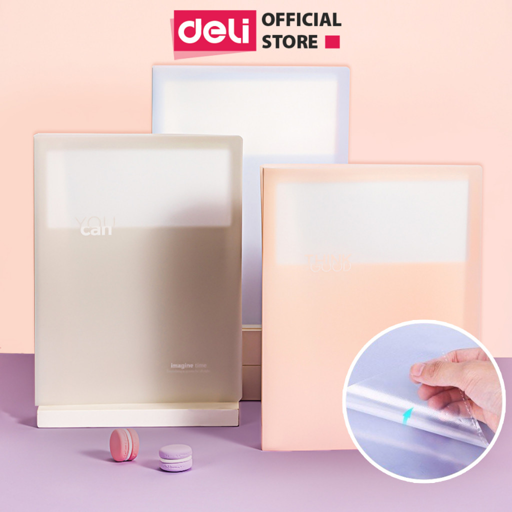 File Tài Liệu File Lá A4 Deli Đa Năng - Kẹp Lá Tệp Đựng Tài Liệu Đựng ...
