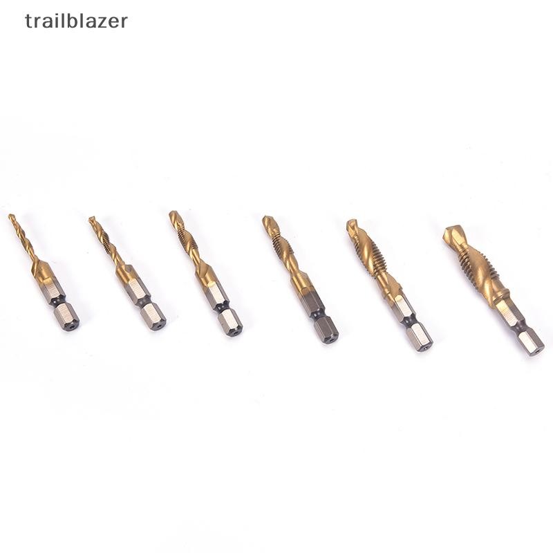 Trailblazer M3-M10 Chuôi Lục Giác Mạ Titan HSS Tay Vít Chủ Đề Hệ Thống Tập Mũi Khoan Mới