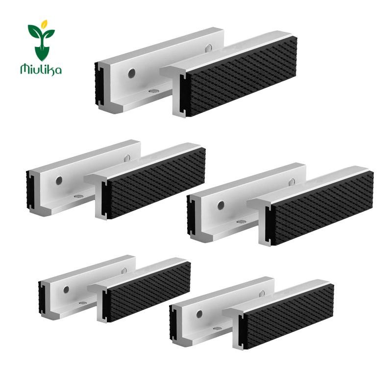 Miếng Lót Mềm Hàm Cao Su Kim Loại Vise 3 '' / 4 '' / 5 '' / 6 '' / 8 '' Tấm Lót Dài Phó