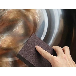 Miếng nhám cọ xoong nồi k100 dùng cho inox và bồn sứ tiện lợi #A240