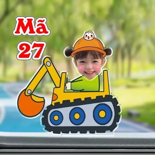 Stande lắc lư mẫu gia đình 3 thành viên, in theo yêu cầu,SALE