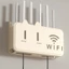 Hộp treo tường đựng modem Wifi, ổ cắm điện đa năng, che dây gọn gàng