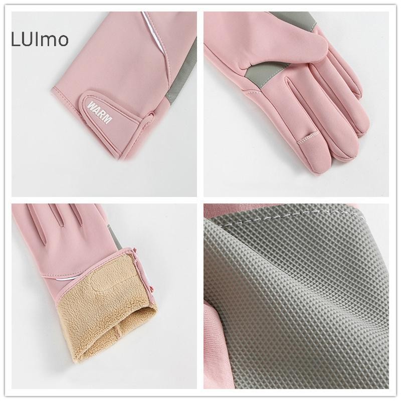 Luimo Găng Tay Mùa Đông Cho Nam Nữ Găng Tay Ấm Áp Màn Hình Cảm Ứng Chống Thấm Nước Đi Bộ Đường Dài Trượt Tuyết Câu Cá Đi Xe Đạp Ván Trượt Tuyết Găng Tay Chống Trơn Trượt SBS