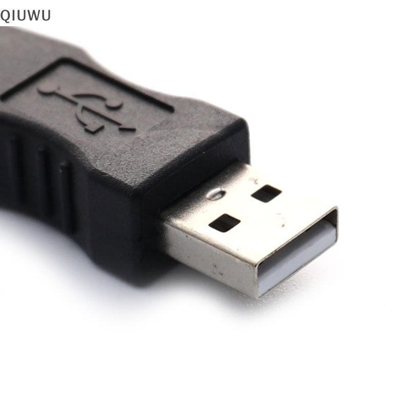 Đầu nối chuyển đổi máy quét máy in QIUWU USB 2.0 loại A từ cái sang loại B.