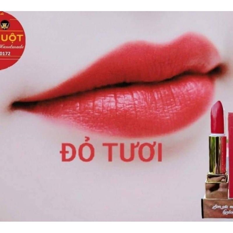 son gấc thiên nhiên . son lì vn