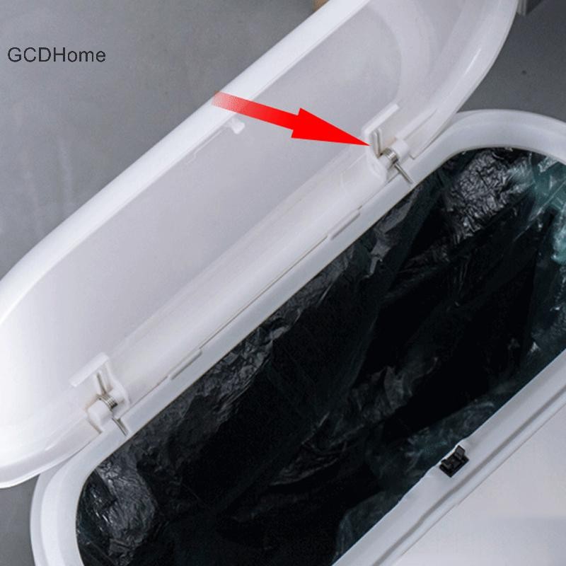 Gcdhome 2 Cái / lốc Rác Có Thể Điều Chỉnh 3 Cuộn Dây Thép Không Gỉ 304 Xoắn Lò Xo Bảo Quản Xô Mở Lò Xo HOT