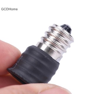 Gcdhome 2 Cái / 10 Chiếc Đen E12 Sang E14 Bóng Đèn Chuyển Đổi Đèn LED Giá Đỡ Đèn Adapter Ổ Cắm HOT