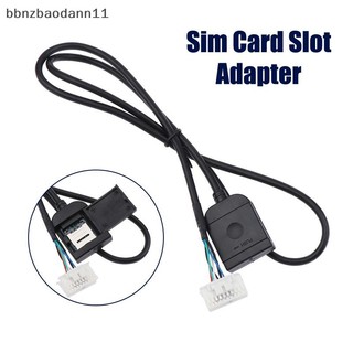 [Bbnzdd] Bộ chuyển đổi khe cắm thẻ Sim cho Android Radio Đa phương tiện Gps 4G 20pin Đầu nối cáp Phụ kiện ô tô Dây Replancement Một phần BVAH