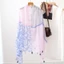 Khăn choàng chống nắng DARON, Nút thắt tua rua Cardigan Cape, Thời trang mỏng Paisley Phong cách quốc gia lớn Áo choàng ngày lễ