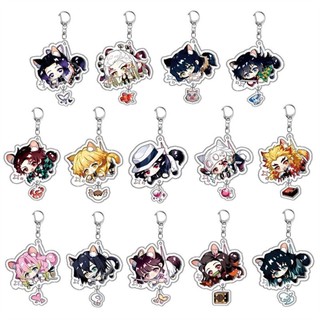 Quạt Móc Chìa Khóa Bằng acrylic Hình Nhân Vật anime demon slayer kimetsu no yaiba daki kanroji Mitsururi mk_ĐH