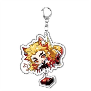 Quạt Móc Chìa Khóa Bằng acrylic Hình Nhân Vật anime demon slayer kimetsu no yaiba daki kanroji Mitsururi mk_ĐH