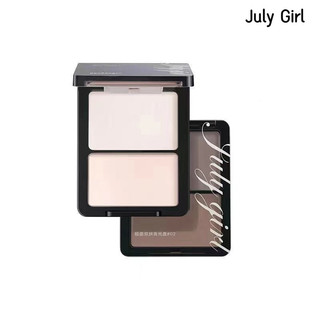 July Girl Highlight Disc Matte Double-Combination Brightens The Face sưng tấy và sửa đổi khuôn mặt tự nhiên và tinh tế Highlight