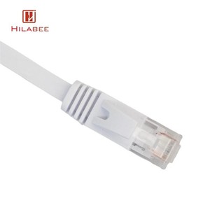 Cáp Ethernet CAT6, cáp mạng, ruy băng LAN, cáp vá - trắng - 3M