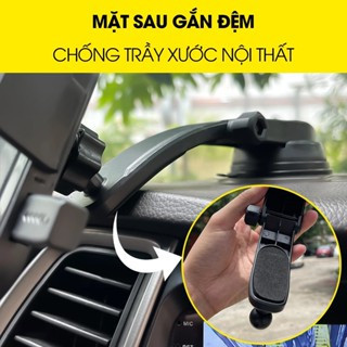 Giá Đỡ Điện Thoại Ô Tô A29, Kẹp Điện Thoại Mẫu Mới Hình Thác Nước Không Chắn Tầm Nhìn Khi Đi Xe xoay 360 độ