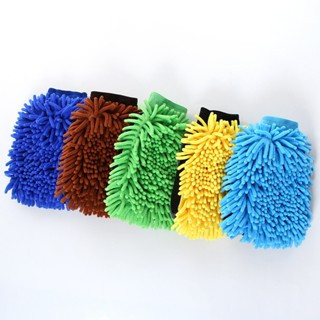 【MOTEX】 5 cái Bao Tay Rửa Xe Sợi Microfiber Chuyên Dùng Lau Rửa Xe Ô Tô, Xe Máy (màu ngẫu nhiên)