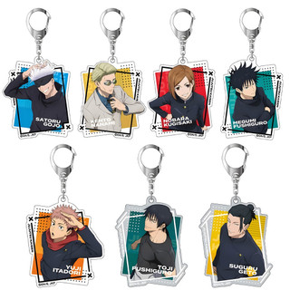Jujutsu Kaisen hot Anime character  Maki Zenin Toge Inumaki Panda Yuta Okkotsu Sukuna Acrylic keychain pendant Toy ho