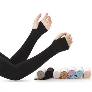 Mùa Hè Băng Tay Chống UV Ice Silk Cho Nam Nữ, Bảo Vệ Khi Đi Xe Đạp
