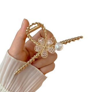 Barrettes vuốt tóc hoa đa năng, phù hợp cho nữ và bé gái sử dụng hàng ngày