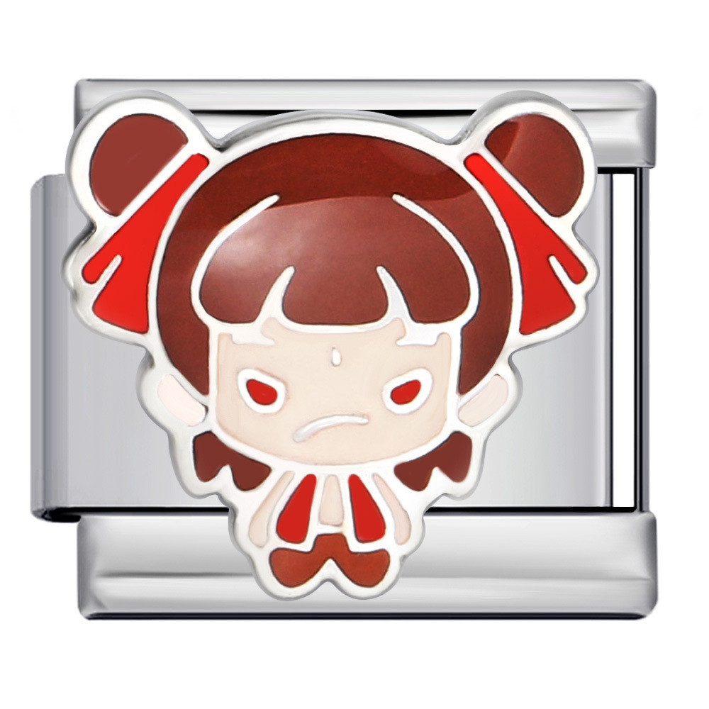 Vòng tay thép titan tự thiết kế, co giãn - Bộ sưu tập anime Nezha