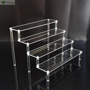 Yologo Display Stand Tools Hình Thang Nhà Lưu Trữ Trang Điểm Tổ Chức Trong Suốt Anime Hình Giá Đỡ