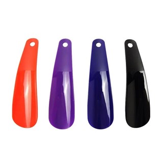 Mới Tay Cầm Ngắn Sừng Giày 16cm Nhựa Shoehorn Sử Dụng Nhà Thìa Giày Du Lịch Di Động Giày Nâng 1 Chiếc