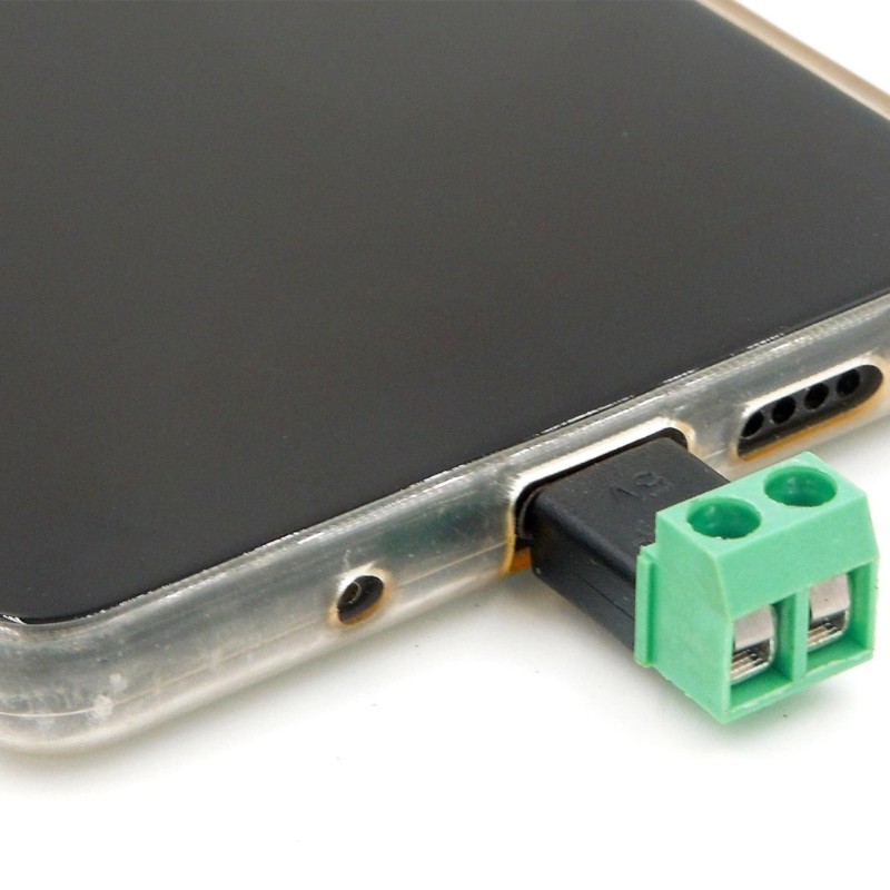 Yoo MicroUSB Sang 2Pin Phích Cắm Sạc 5V Cho Điện Tử Và Thiết Bị Nhỏ