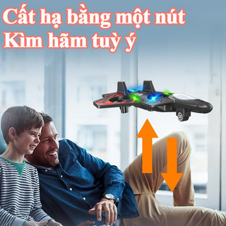 【BabyJoy】Máy Bay điều Khiển Từ Xa,Đồ Chơi Trẻ Em, Pin Sạc,cơ 4 cánh quạt,Phù Hợp Người Mới