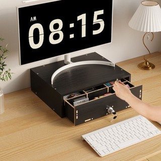 Hộp đựng tiền thu ngân MEGOCE, hộp bảo vệ cổ gỗ, chống bụi đa năng có khóa, ngăn kéo nhiều lưới cho cửa hàng bán lẻ