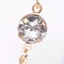 XGB Lấp Lánh Kim Cương Giả Baroque Treo Lá Bông Tai Nhẹ Thanh Lịch Thiết Kế Kim Loại Trang Sức Dịp Chính Thức