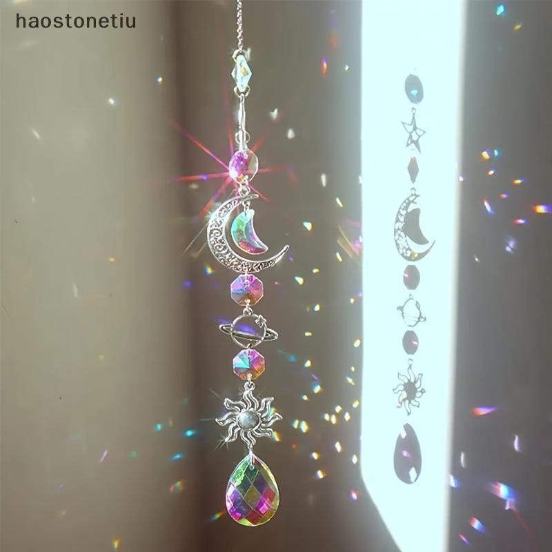 NS Pha Lê Gió Chuông Cầu Vồng Máy Làm Sun Catcher Dream Catcher Mặt Dây Chuyền Trang Trí Sân Vườn Nhà Chuông Gió, Ngày Lễ, Lễ Hội, Trang Trí Nhà, NS