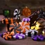 10 Chiếc Acrylic Giả Kẹo Đồ Trang Trí Treo Mô Phỏng Cây Treo Mặt Dây Chuyền Halloween