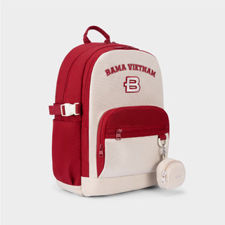 Balo nam nữ đi học đi làm BAMA Pocket Backpack chống nước nhiều ngăn đựng laptop 13 14 15 6 inch