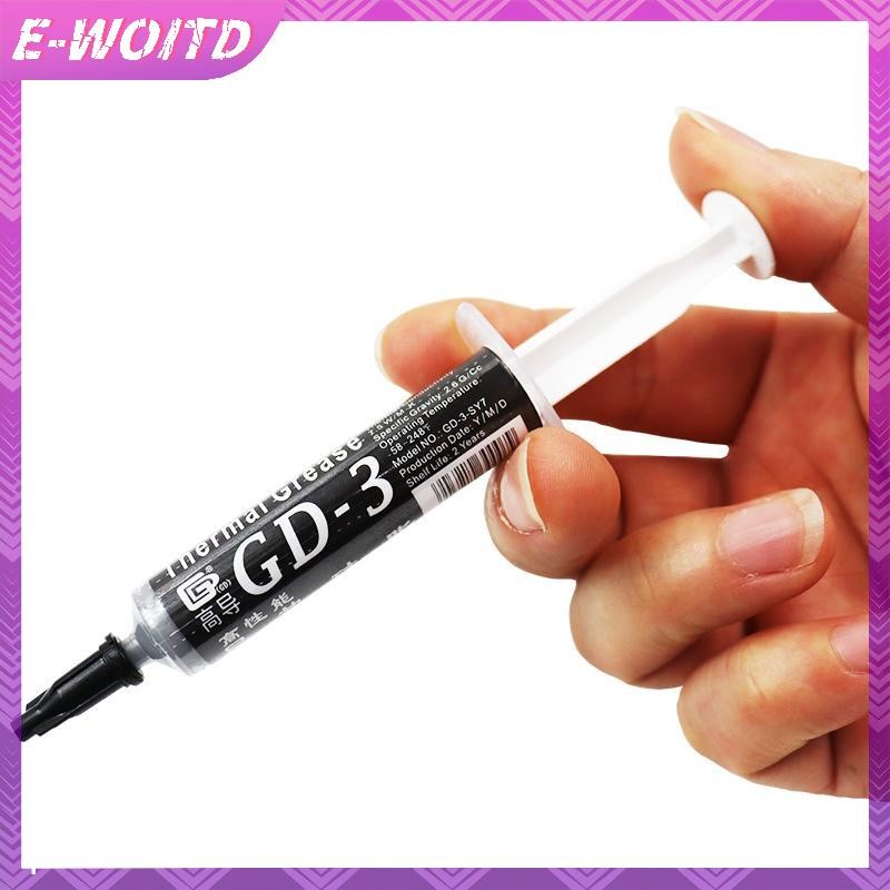 E-WOITD 1 Cái 7.5 W / MK 3 / 7 / 15 / 30g GD-3 Dán Nhiệt Mỡ Dẫn Điện Dán Cho Game PC CPU GPU Làm Mát SY7 E-WOITD