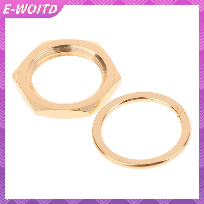 E-WOITD Mạ Vàng 30V 10A Đầu Nối Dòng Điện Cao 5.5x2.1MM 5.5x2.5MM Điện Nữ Jack Ổ Cắm Đai Ốc Bảng Gắn Adapter Kết Nối HNVN