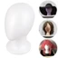 Đầu Mannequin Xốp CQCJ, Đế trưng bày tóc giả trắng nhẹ, Đầu Manikin ổn định