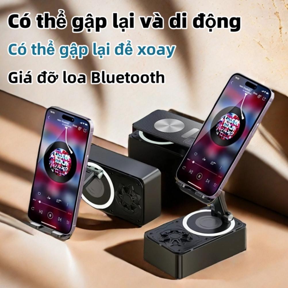 Giá Đỡ Điện Thoại 3 Trong 1, Với Sạc Dự Phòng, Loa Bluetooth Đa Năng Tiện Lợi, Thích Hợp Đi Du Lịch BB-442