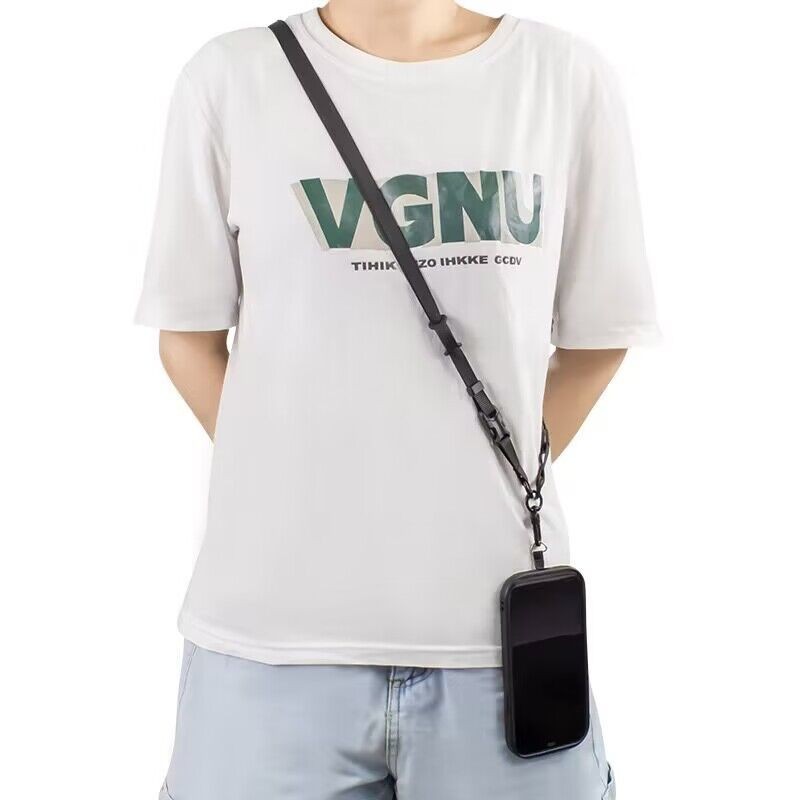Mua sắm sản phẩm mới!!Điện Thoại Di Động Dây Đeo Camera Messenger Treo Cổ Có Thể Điều Chỉnh Cao Cấp Nữ Đa Năng Ngoài Trời Nam Chống Mất W