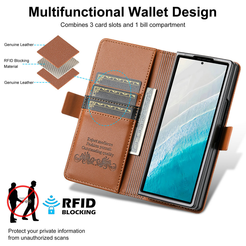 Ví Da Sang Trọng Coque Cho Samsung Galaxy Z Fold 7 5G 2025 Flip Case Từ Sách Armor Samsung Z Fold 3 4 5 6 Fold7 Cover