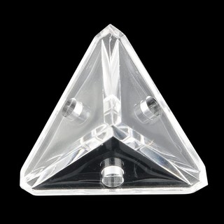 12 Chiếc Acrylic Góc Chân Đế Với Ốc Vít Bán Trong Suốt Trong Suốt 3 Lỗ Góc Phải Khớp Giá Đỡ