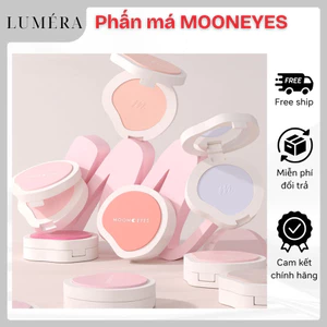 Phấn Má Hồng MOONEYES 8AM Blusher Dạng Bột 21 Màu 3,5g Trang Điểm Tự Nhiên Lâu Trôi