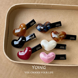 Kẹp Tóc Mỏ Vịt Acetate Retro Hàn Quốc Vàng Nhãn - Style Mới Cho Cô Gái