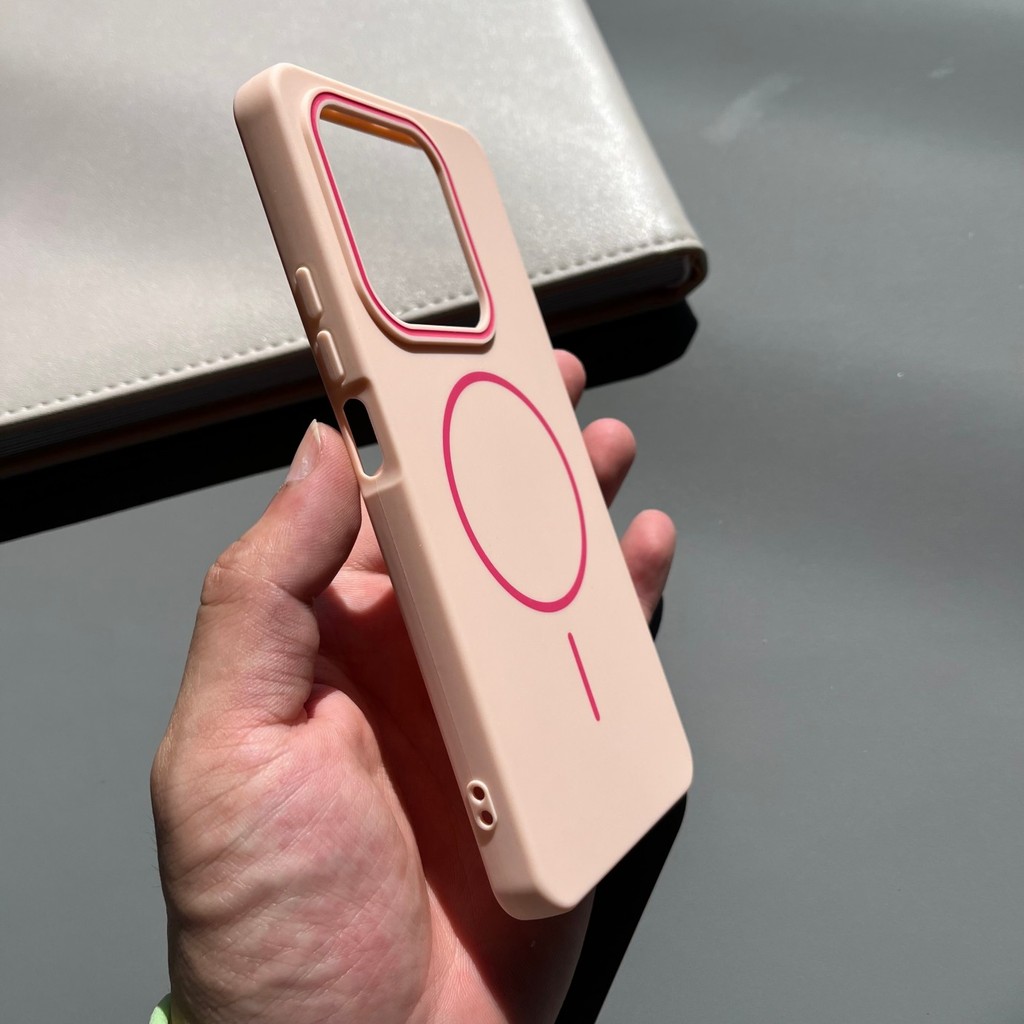 Ốp Điện Thoại TPU Mềm Macaron Cho Redmi Note 14 13 PRO 4G A5 13C 14C A4 5G POCO C75 C65 M6 PRO Vỏ Từ Tính Mỏng Cảm Ứng Tốt