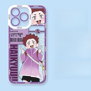 Ốp Điện Thoại Cho Xiaomi Redmi Note 13 Pro 4G 5G 13 12 Pro Plus 12S Redmi 13 Vỏ Anime Dễ Thương Haikyuu Suna Atsumu Shinsuke Hoshiumi Hoạt Hình Họa Tiết TPU Bảo Vệ Camera