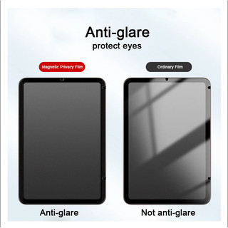 Bảo vệ màn hình riêng tư cho Samsung Galaxy Tab A11 8.7 '' SM-X133 SM-X135 2025 A11Plus S11 S10 Lite S9 FE Plus S8 S7 FE A9 Plus Phim giấy lọc chống nhìn trộm ngang