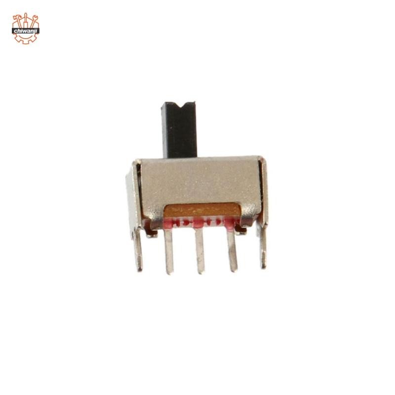 10 Pezzi Interruttore Scorrimento Mini SPDT 3 Pin - SS12D00G3, Per Pannelli Elettronici