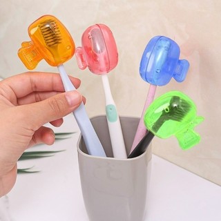 Mũ bảo vệ bàn chải đánh răng Mini chống bụi - Vỏ đầu bàn chải đánh răng di động - Hộp đựng bàn chải đánh răng cho du lịch đi bộ đường dài cắm trại