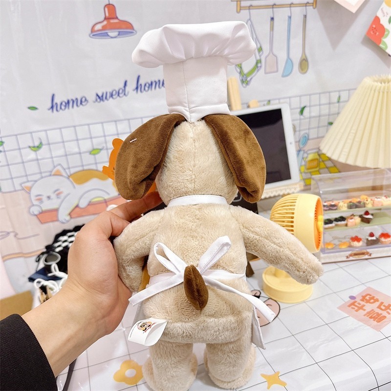 Dễ Thương Wallace & Gromit Dog Chó Sang Trọng Đồ Chơi Đầu Bếp Gromit Chó Sang Trọng Đồ Chơi Ngộ nghĩnh Chó Gromit Hoạt Hình Búp Bê Sang Trọng Mềm Đồ Chơi Cho Bé Đồ Trang Trí Đẹp Quà Tặng Sinh Nhật Trẻ Em Quà Tặng Giáng Sinh