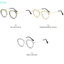 CHỐNG BLUE LIGHT CLEAR COMPUTER EYEGLASES SUNGLASES THỜI TRANG RETRO [BK]