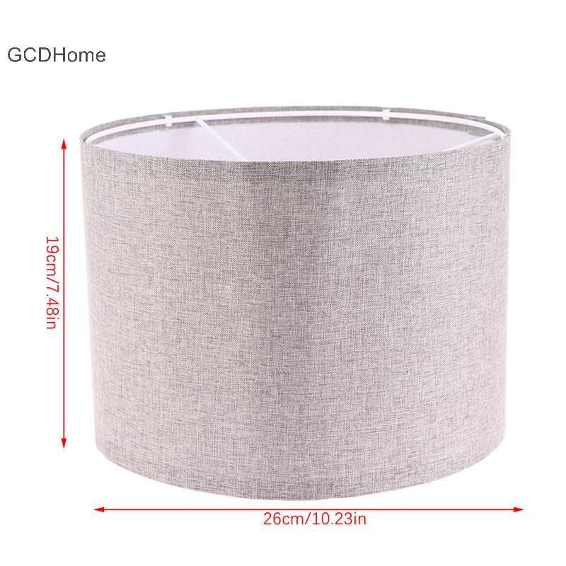 Gcdhome Tấm che đèn trần vải có thể tháo rời, chụp đèn để bàn, vỏ đèn trang trí nhà HOT